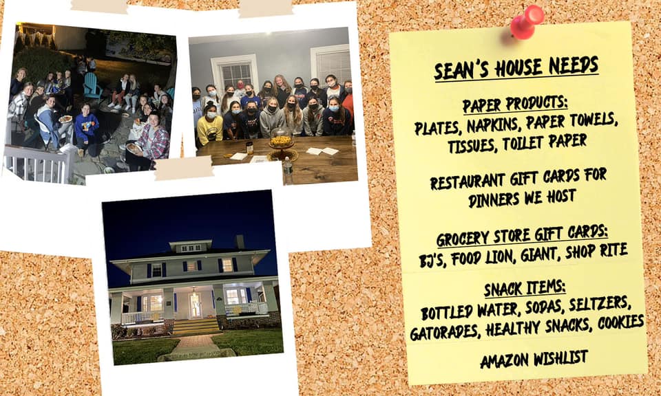 Donations to Sean's House